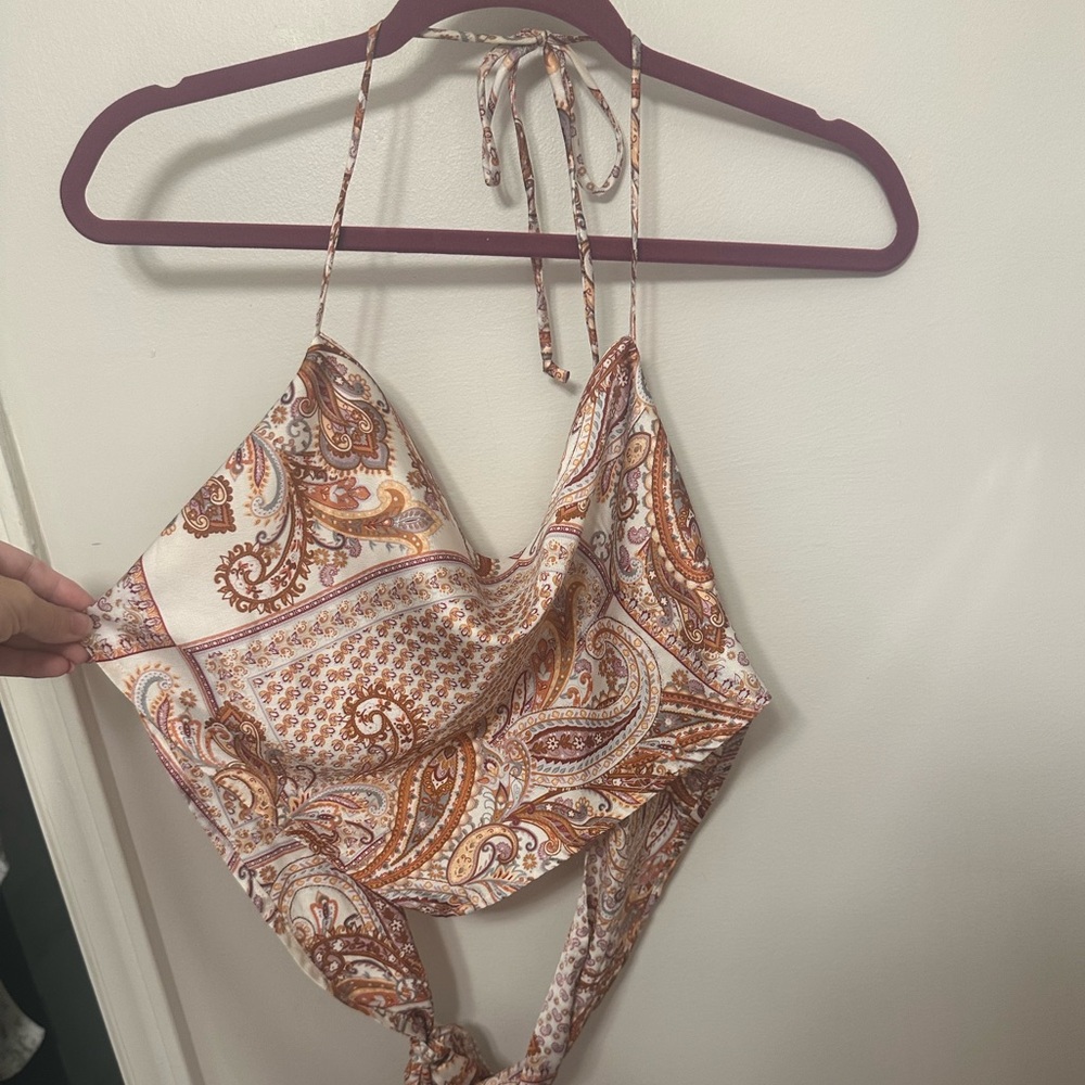 Bandana Scarf Top